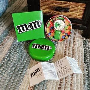Vintage M&M watch in tin